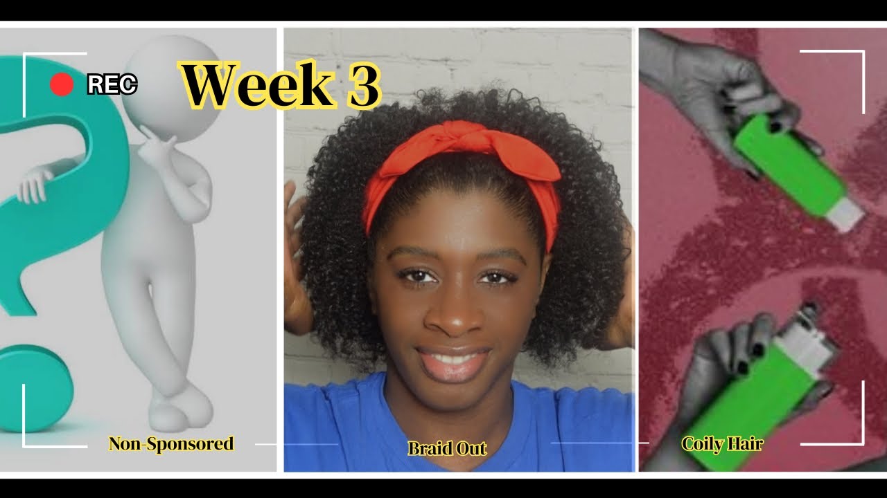I Tried A Different Braid Out Product Every Week  (Week 3 )