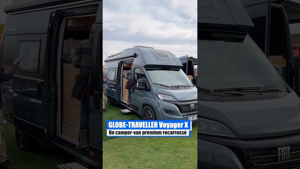 GLOBE-TRAVELLER Voyager X - Un camper-van premium recarross&eacute;