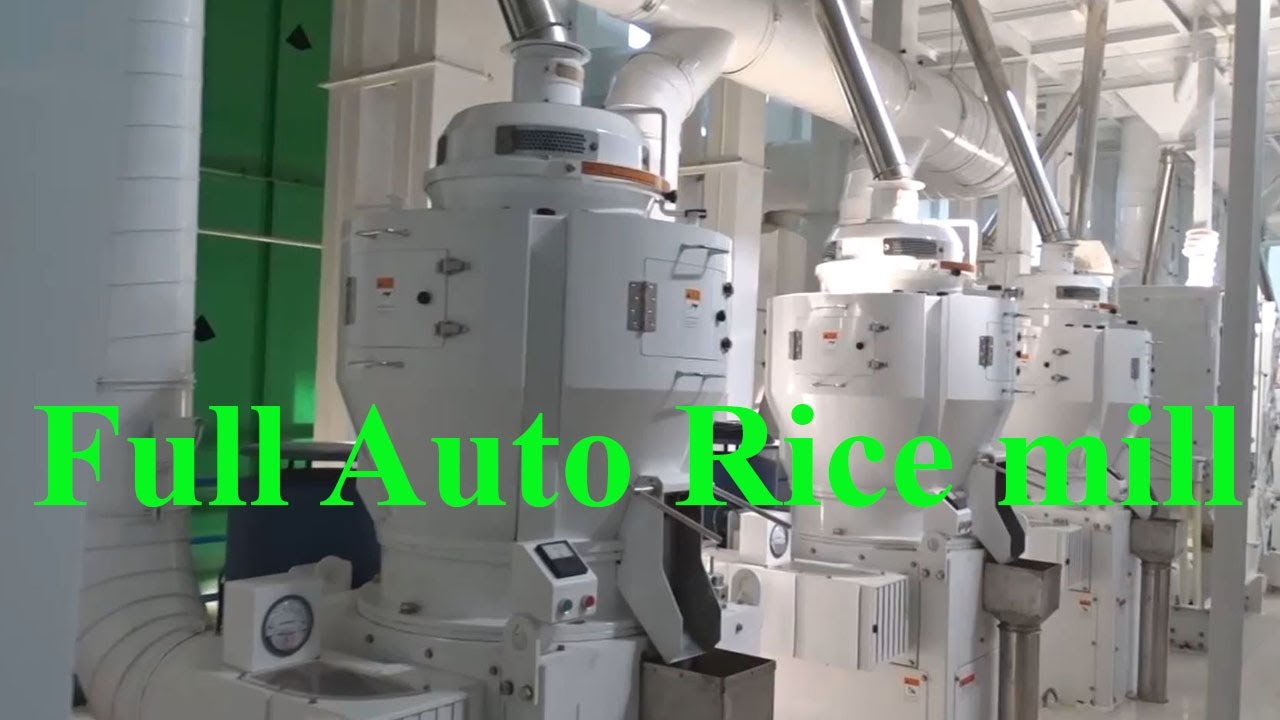 full auto rice Mill capacity 320 TPD