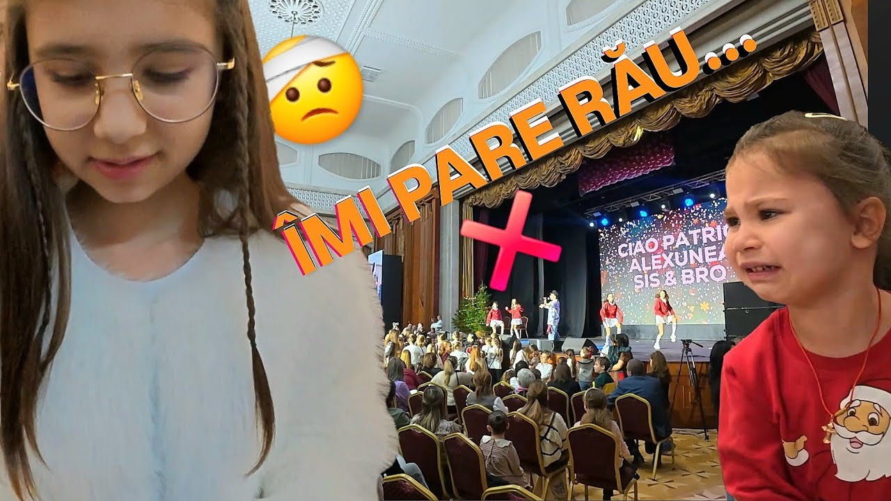 😢DURERI DE BURTĂ la Ultimul concert cu @ALEXPORTNOI / Video pentru copii 