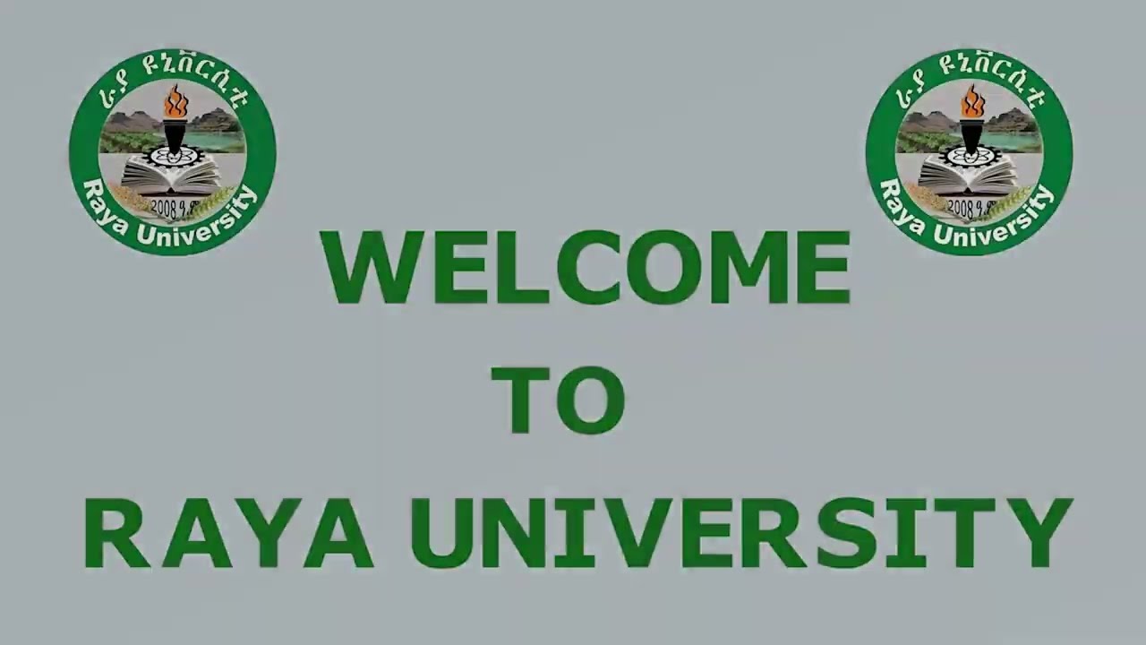 WELCOME TO RAYA UNIVERSITY የጥሪ_ማስታወቅያ_ለተማሪዎች#በ2017 ዓ/ም ማጠናከርያ(Remedial) ትምህርታችሁ በራያ ዩኒቨርሲቲ  