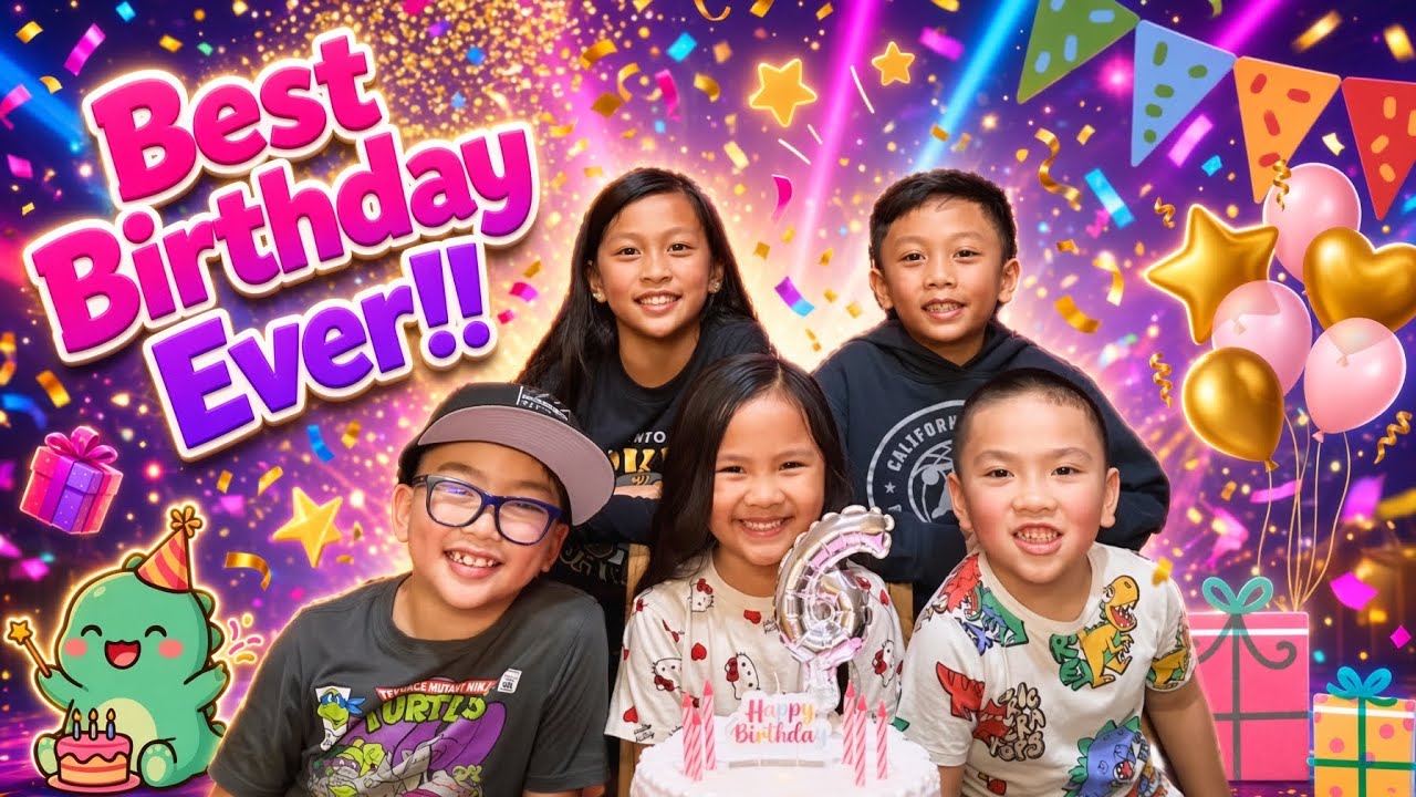 We Said YES to Everything on Eva’s Birthday List! 🎂 Full Birthday Adventure