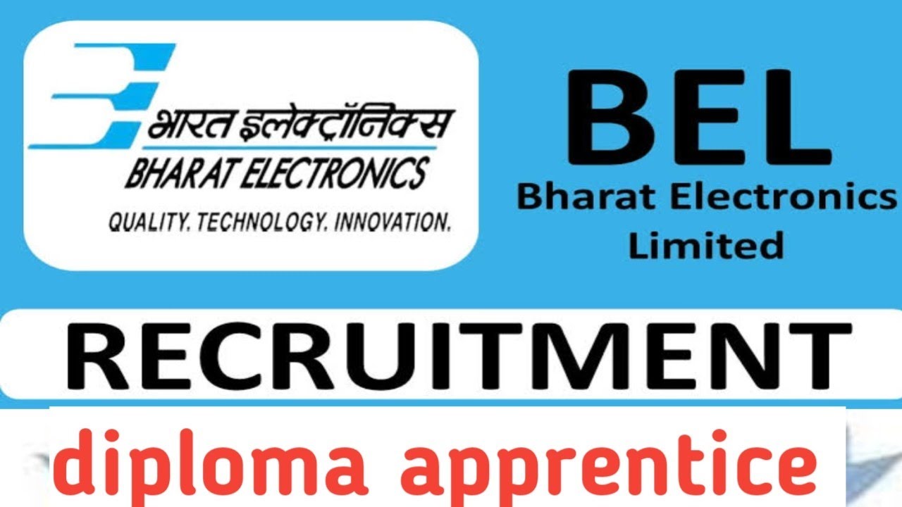 Bel recruitment 2024 | bel new notification out | bel diploma apprentice walk in selection jana hai
