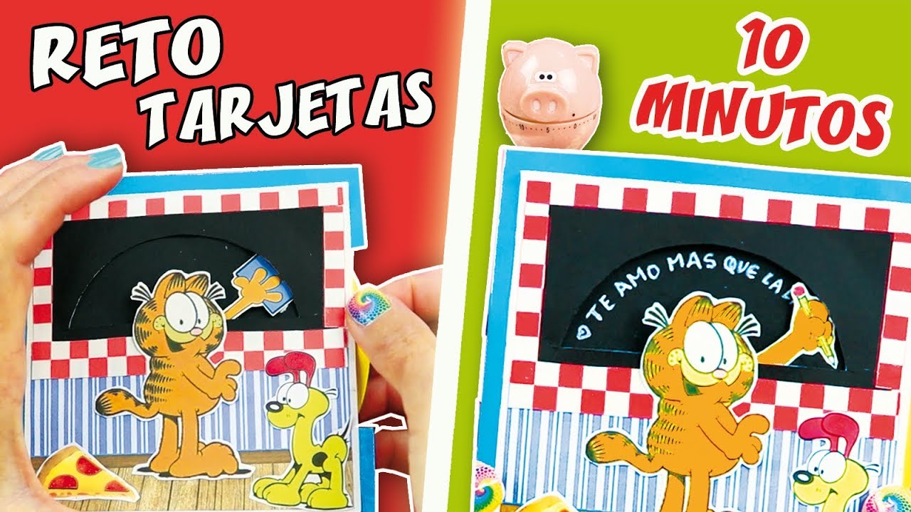 5 DIY RETO TARJETAS EN 10 MINUTOS - EPISODIO 1: TARJETA PIZARRA | Manualidades aPasos