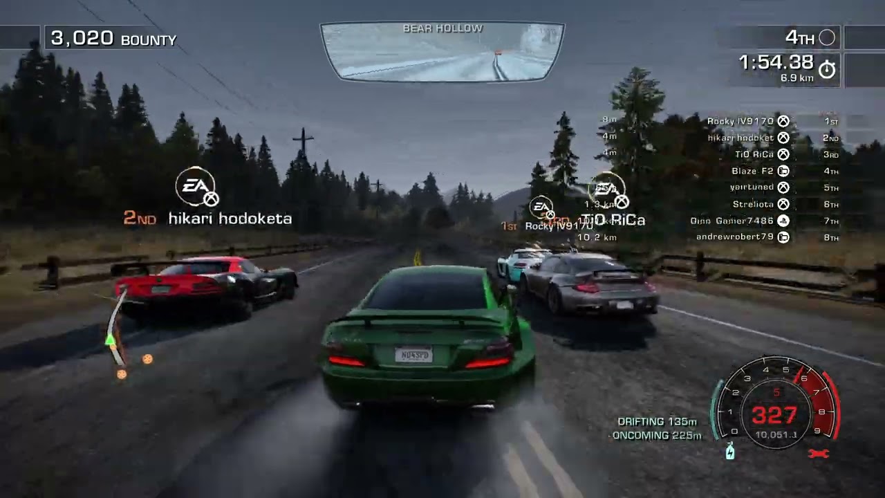 NFS Hot Pursuit Remastered | Close Call - Online Race 4