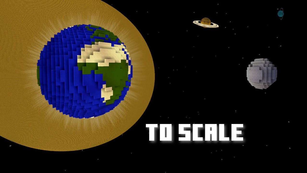 I Recreated The Solar System In Minecraft