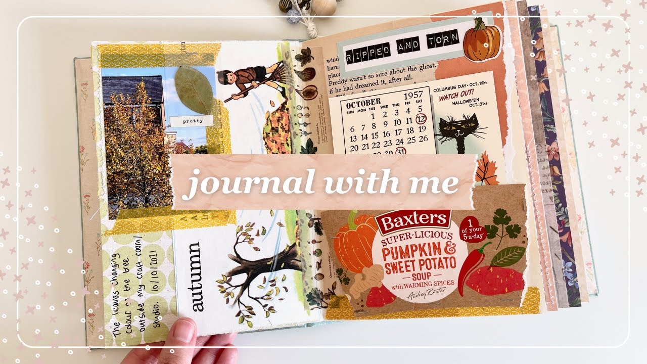 Journal With Me | Ep 38 | How I Journal | Halloween Journal Challenge Day 9