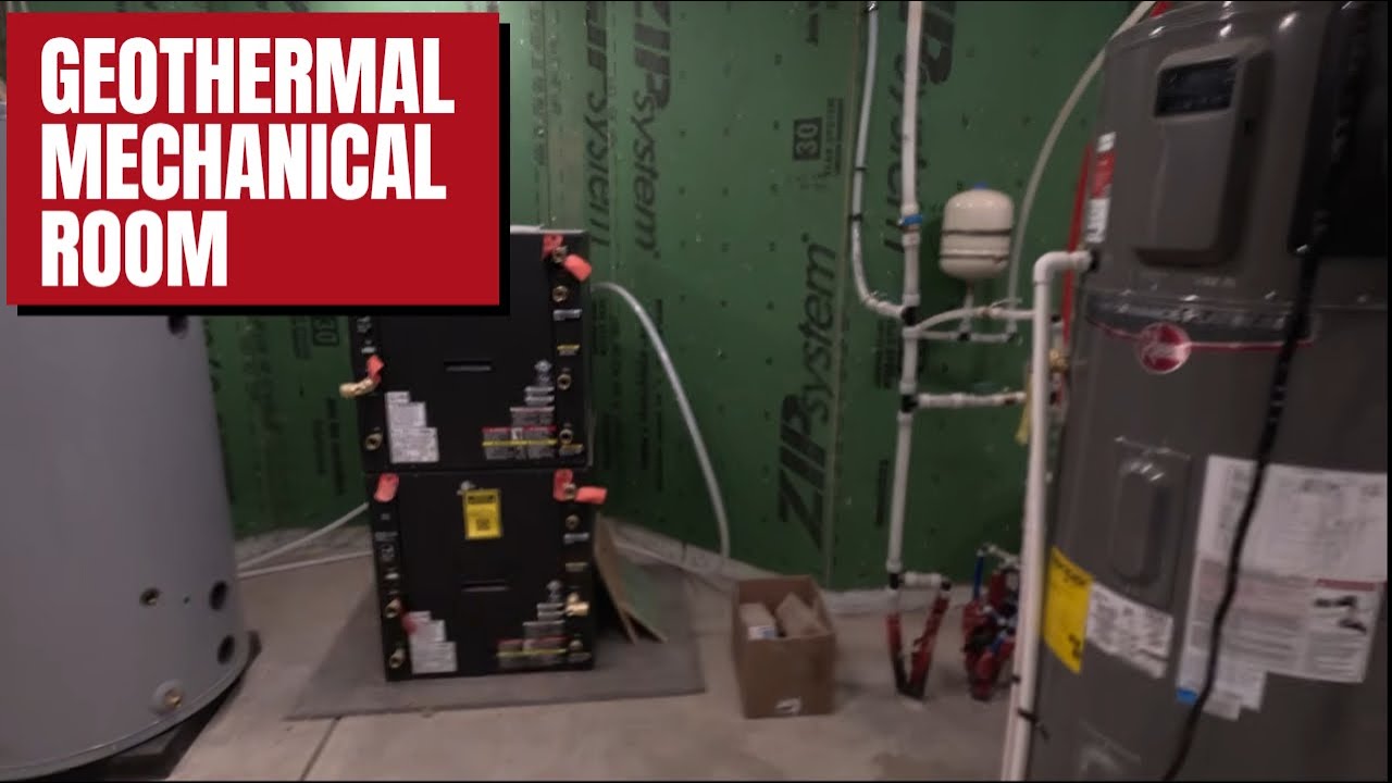 Massive Radiant Heat System Installation | Mechanical Room Tour