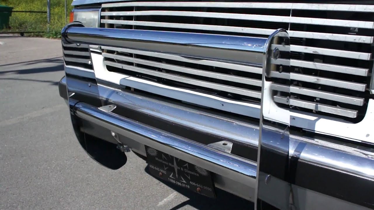 1988 Ford F350 Crew Cab Dually Roll A Long Lund Hauler.MTS