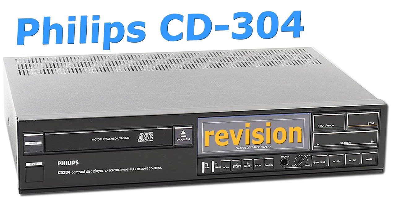 Philips CD304 revision #TDA1540 #CDM1