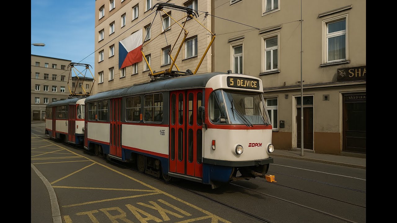 Маршрут №5. Невероятно атмосферно | SIMT MHD