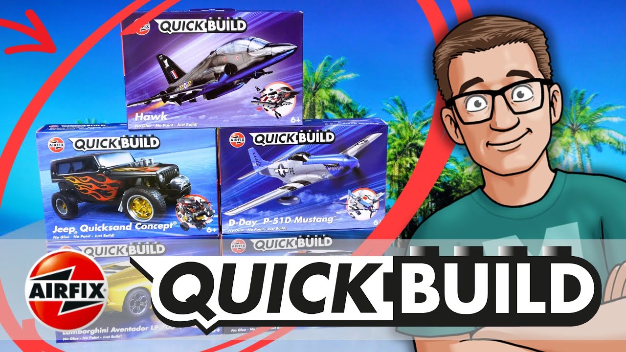 AIRFIX QUICKBUILD - NOWE KLOCKI w POLSCE! 🔥