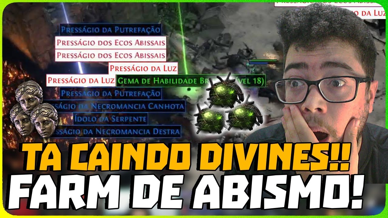 O MELHOR FARM DE ABISMO!! MUITO LOOOT CAINDO!! SERÁ BUG?! Path of Exile 2 0.4 The Last of Druids