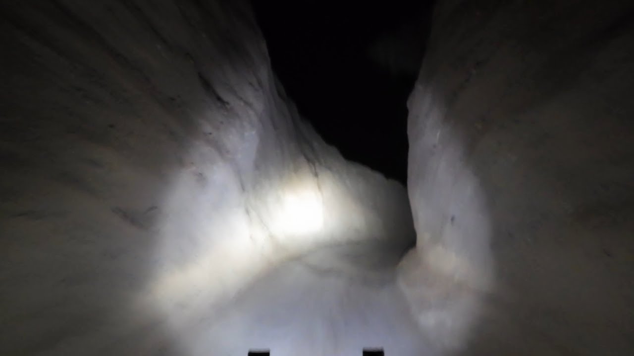 sycamore creek, testing out lights on a night ride