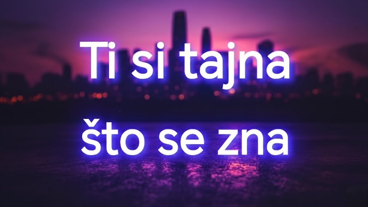 Nota Noći - Ti si tajna što se zna