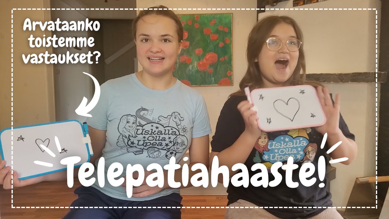 ELINA VS. SOFIA TELEPATIAHAASTE