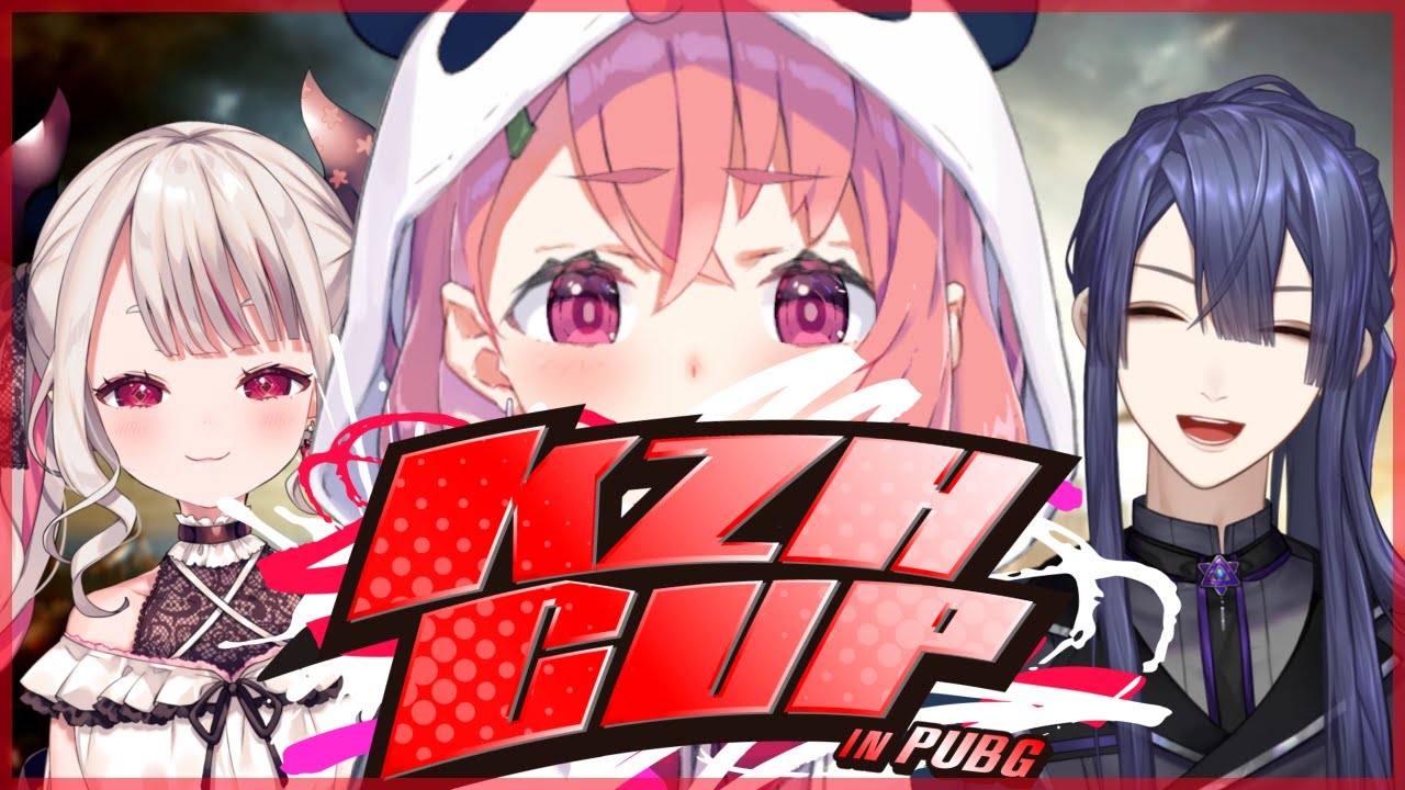 【PUBG】KZHCUP 今まで頑張ってきた練習の力を発揮できるように全力でday1【笹木咲視点】