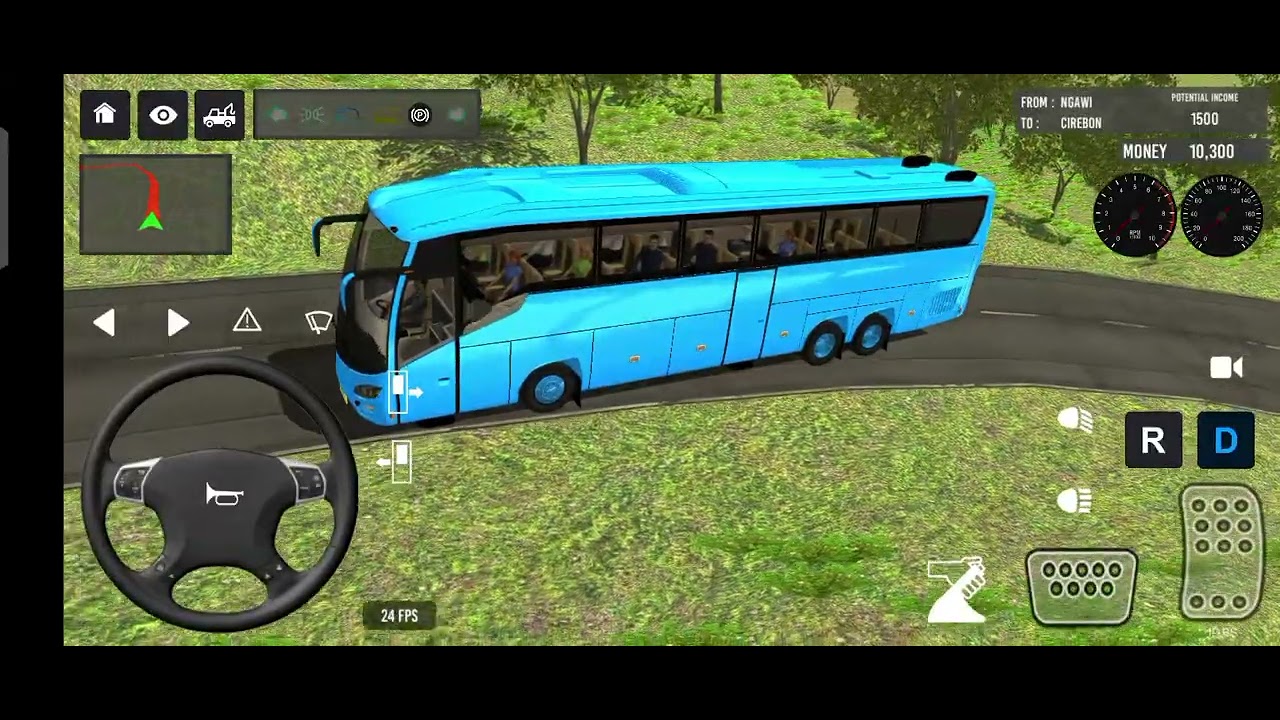 Bus Simulator 😱 IDBS BUS SIMULATOR Game play video 