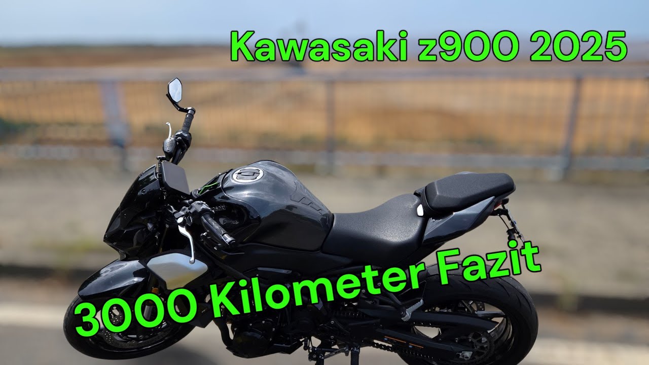 3000 Kilometer mit der z900 2025 | So sieht sie nun aus und das sind meine Erfahrungen