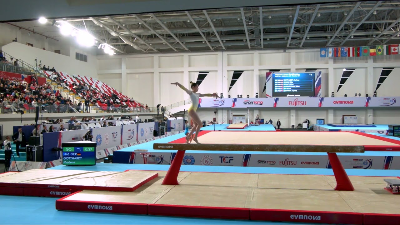 GOTTHARDT Marlene (GER) - 2023 Artistic Junior Worlds - Qualifications Balance Beam