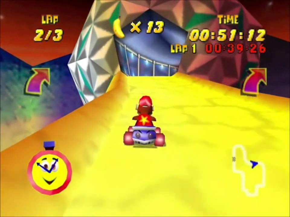 Diddy Kong Racing: Part 12 - Time Trial/Unlocking T.T. (Future Fun Land)