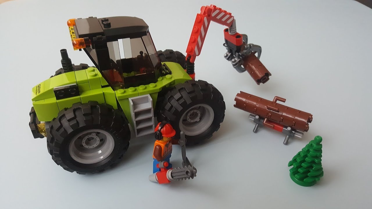 LEGO 60181: Traktor leśny - budowanie i funkcje