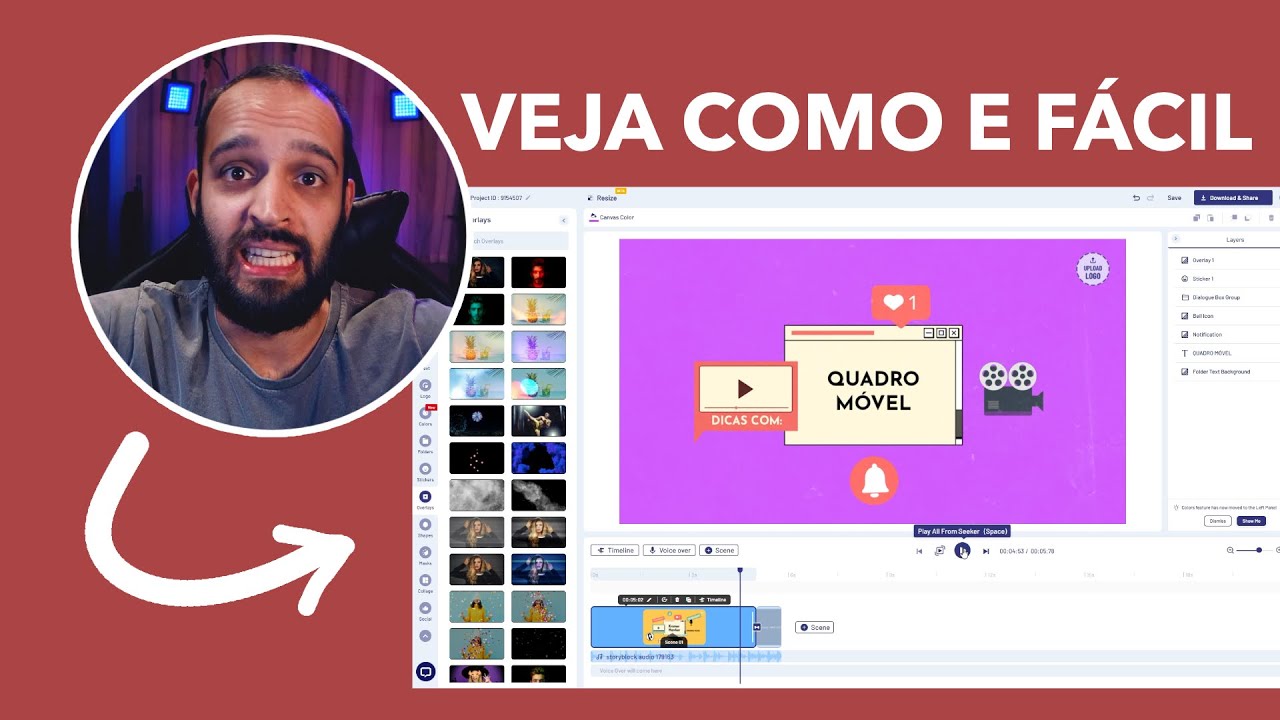 COMO CRIAR INTRO PARA CANAL DE YOUTUBE ?