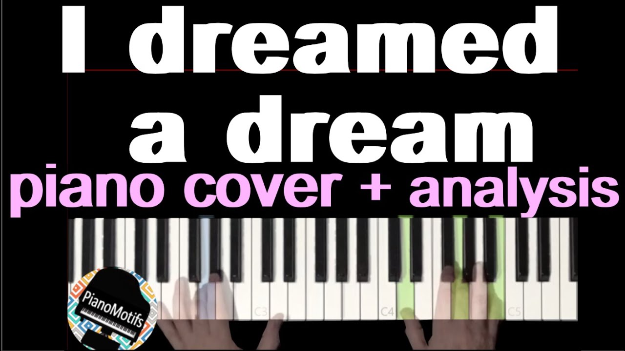 🎹 I dreamed a dream - Les Misérables - piano cover + analyse