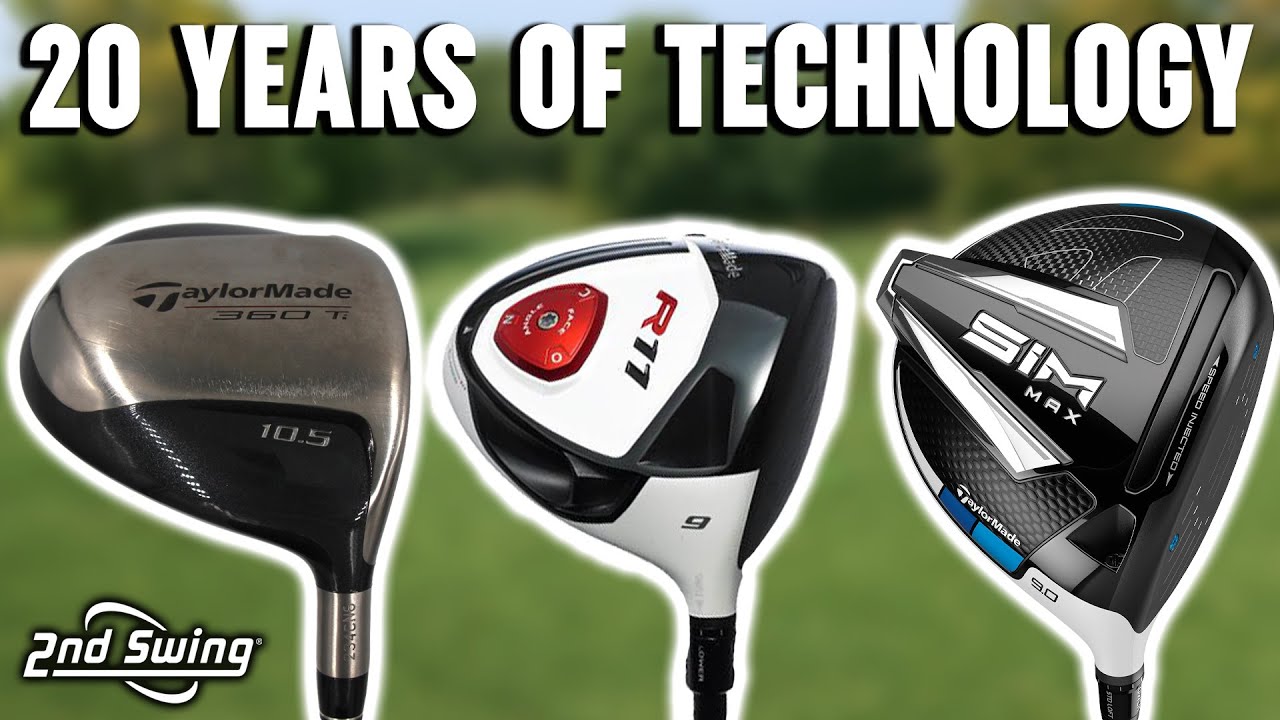 TaylorMade Driver Comparison Old vs New | SIM Max vs. R11 vs. 360 Ti | 20 Years of Technology