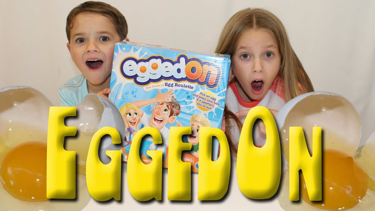Time to Smash Eggs on our Heads with the EGGED ON Game!