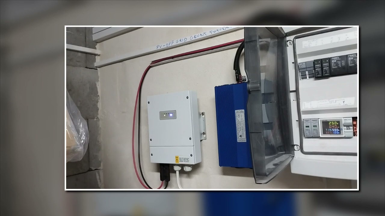 Instalacja off grid do grzania wody. Pierwsze testy przetwornicy eco solar boost mppt 4000.