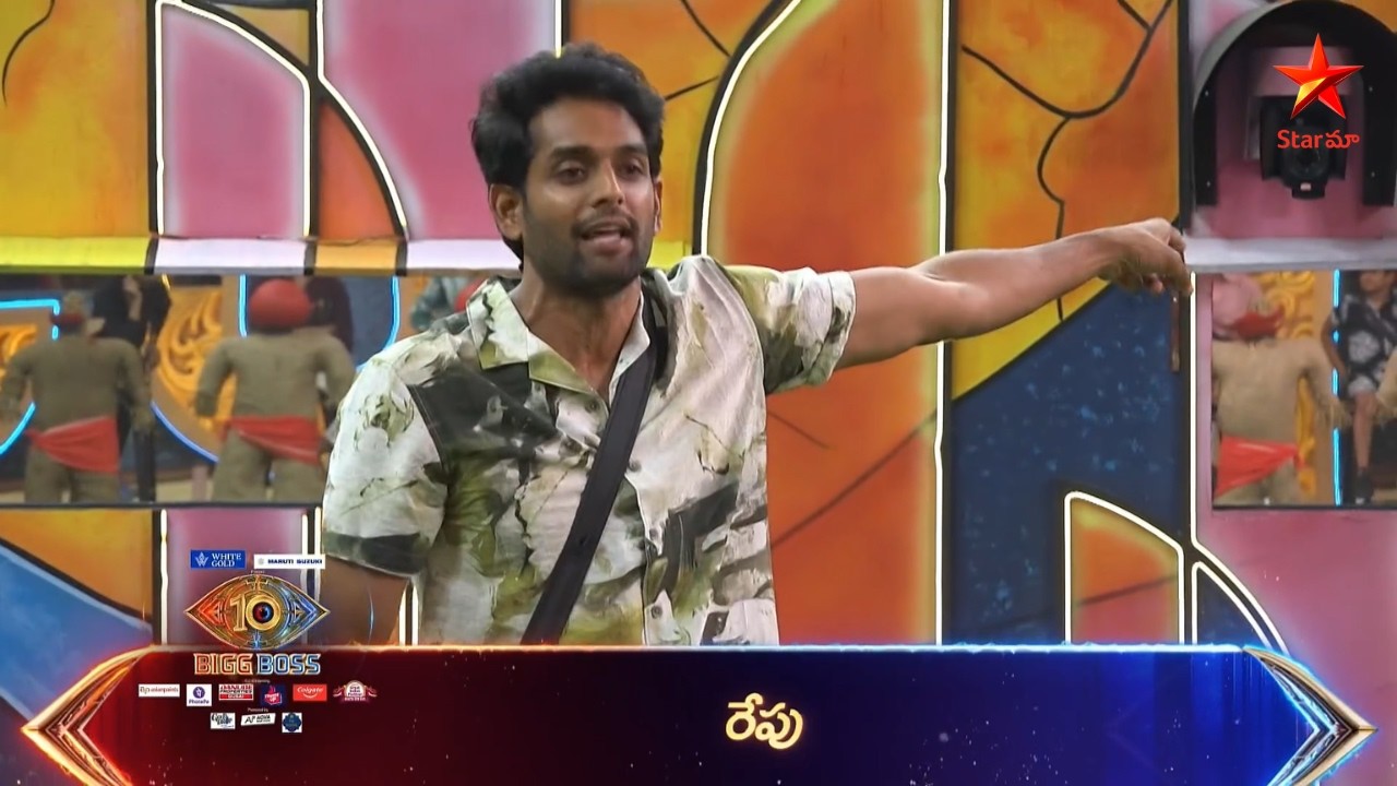 Bigg Boss Telugu 10 Tomorrow Promo🔥 | Sudheer Vs Rohit Vs Vamsi🔥 |  #sudheer #rohitnaidu #biggboss