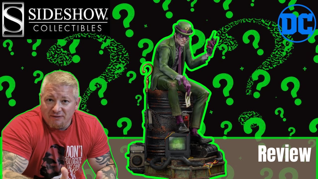 Фигурка Загадочника премиум-формата Sideshow Collectibles | DC Comics | Статуэтка Эдварда Нигмы