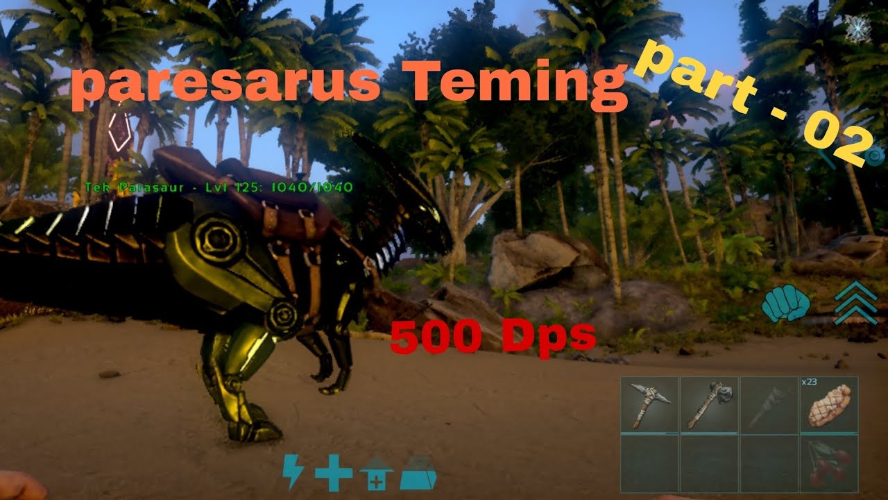 Paresuras teming 500dps op dino
