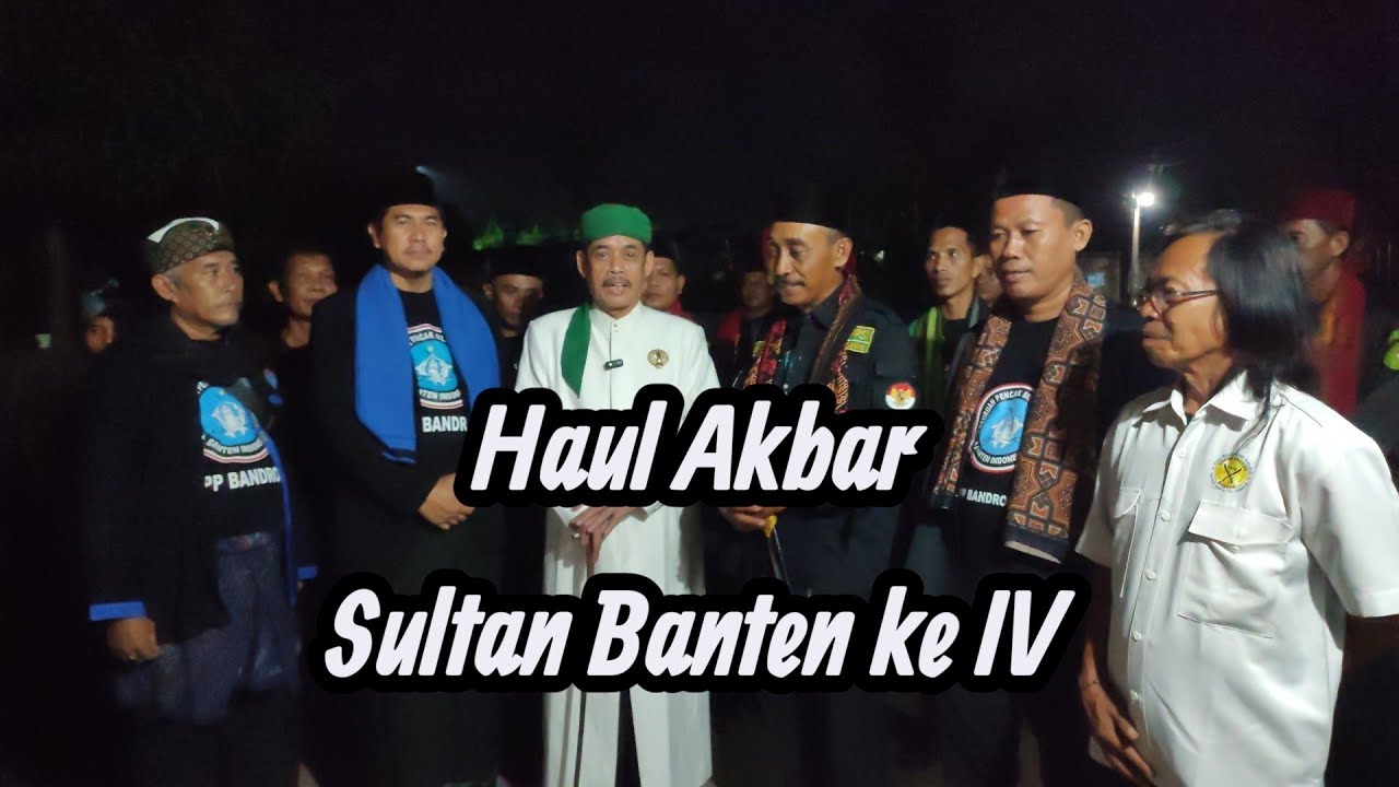 Sultan Ageng Tirtayasa IX | Perjalanan Menuju Haul Akbar Sultan Banten ke IV di Kenari #banten 