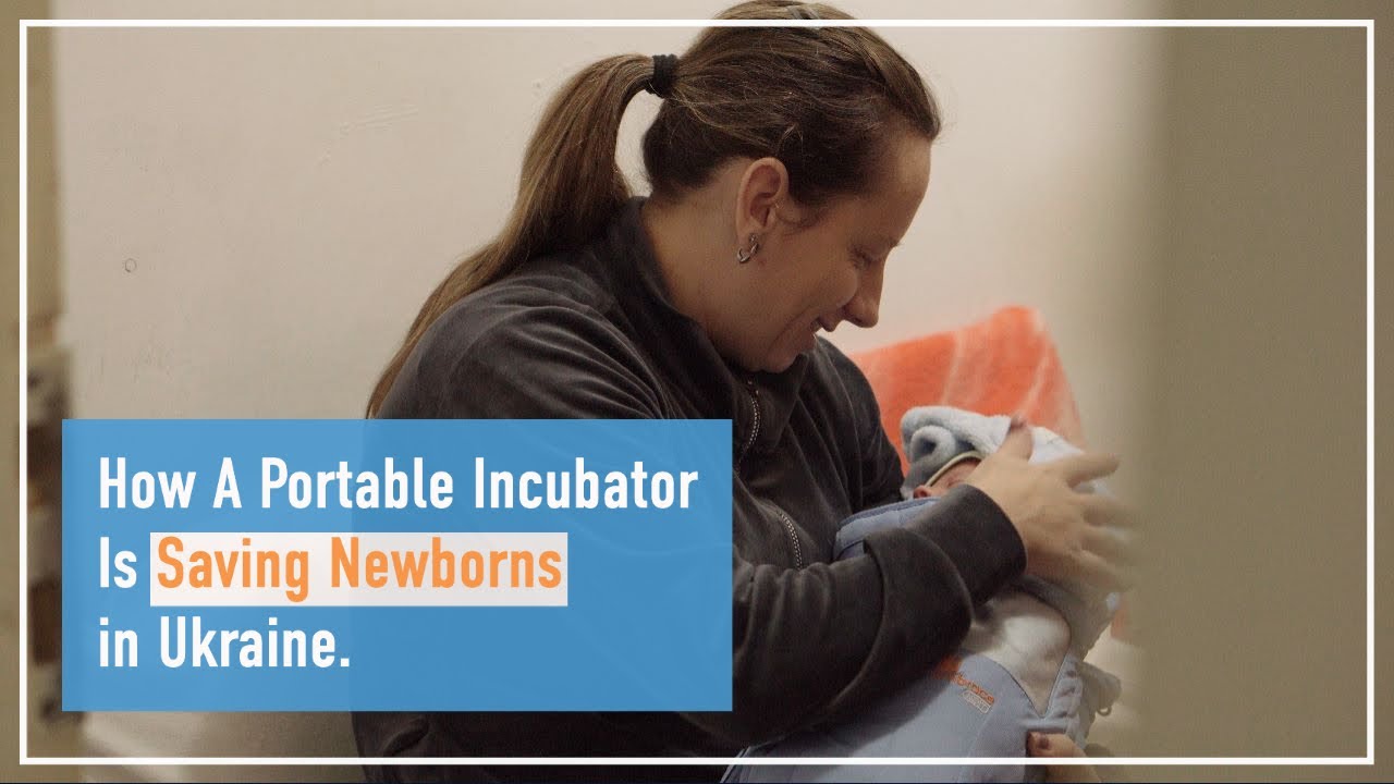 Premature babies are at extreme risk in Ukraine | How a portable incubator is saving lives