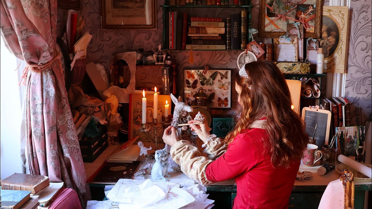 STUDIO VLOG - Back to old  French Fairy Tales