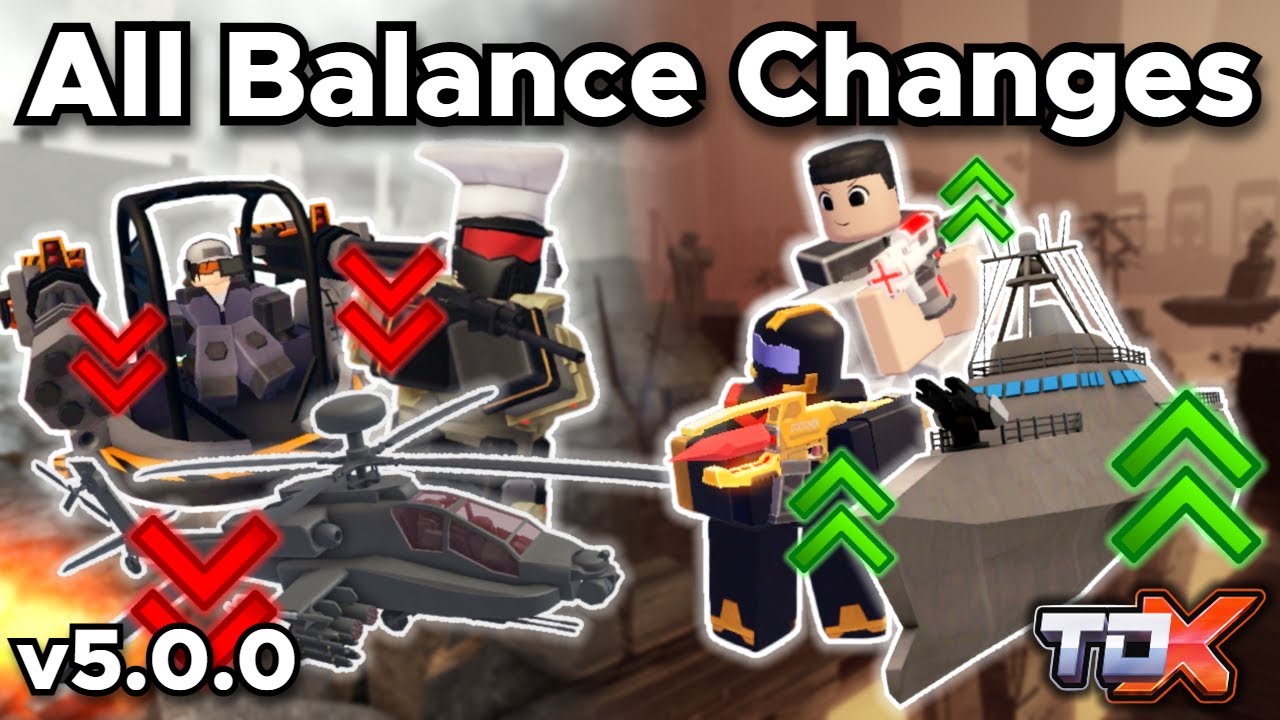 TDX All New Balance Changes Summarized (v5.0.0 - Nightmare Mode Update)