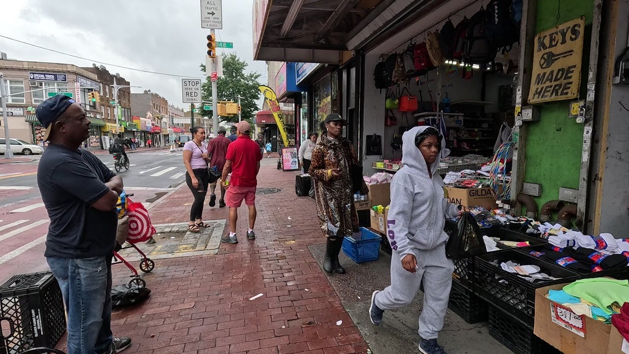 ⁴ᴷ⁶⁰ Walking NYC: Jamaica, Queens neighborhood tour