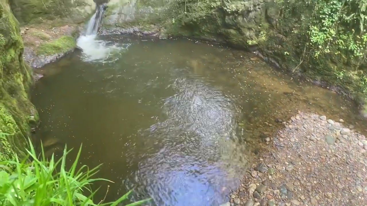 Den of finella waterfall st Cyrus Aberdeenshire