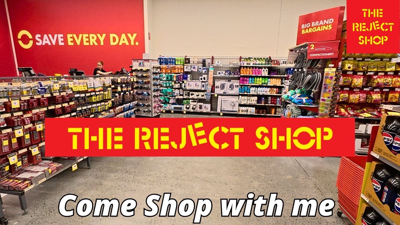 The Reject Shop Gold Coast Australia - Shopping Tour - Latest Foods & Easter Goods