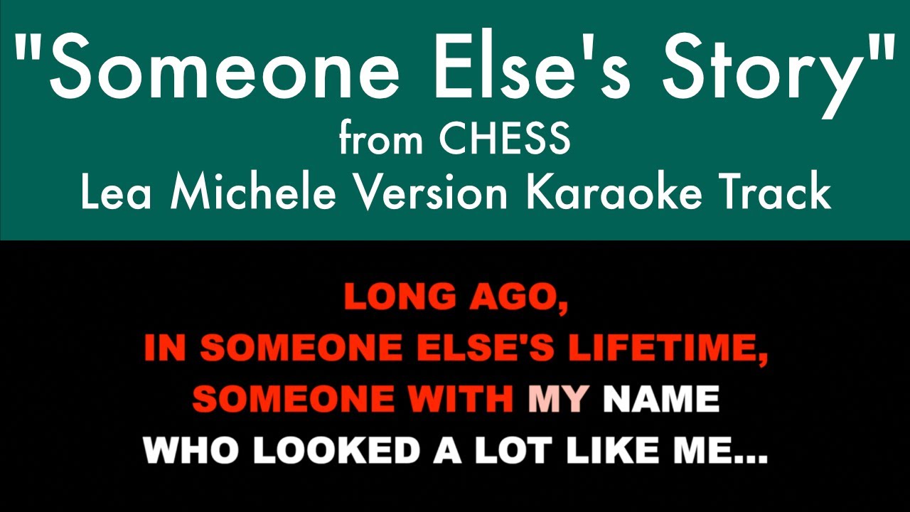“Someone Else's Story