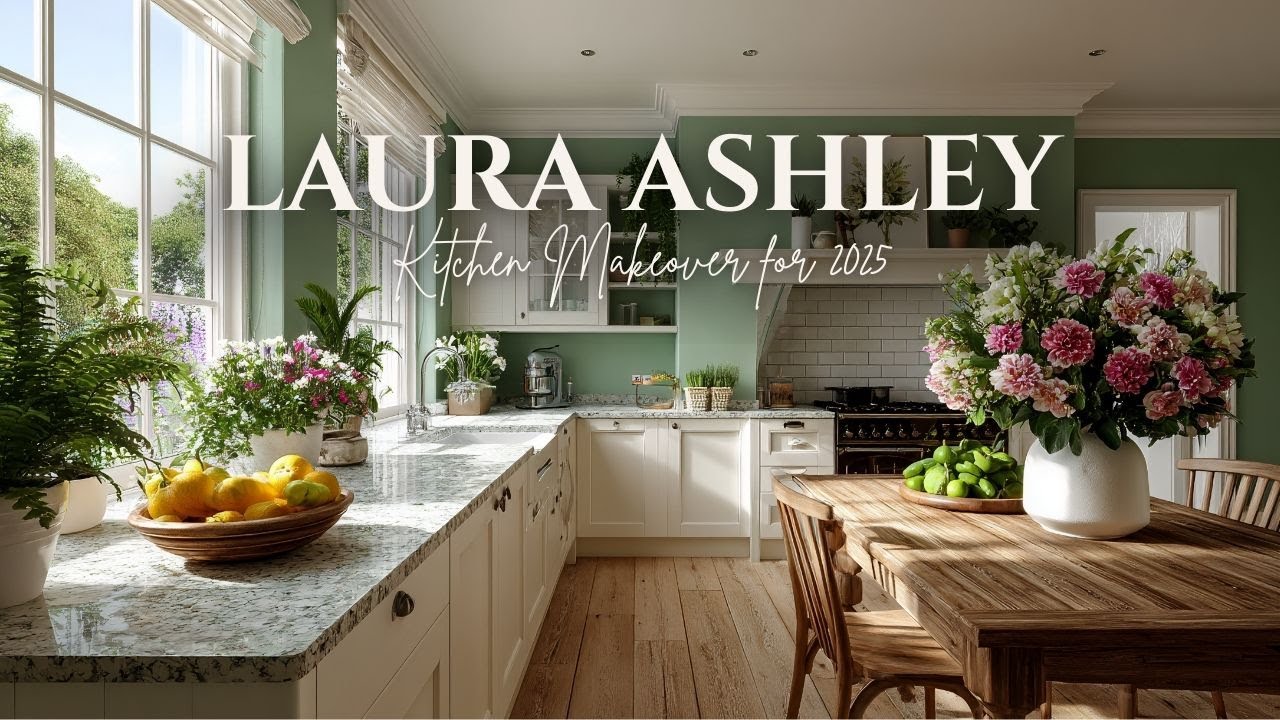From Farmhouse to Fabulous Laura Ashley Kitchen Makeover for 2025