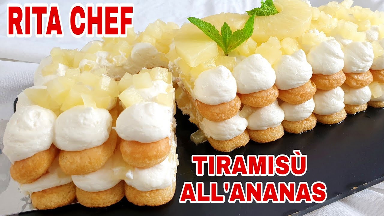 АНАНАС ТИРАМИСУ - РИТА ШЕФ-ПОВАР | PINEAPPLE TIRAMISU.