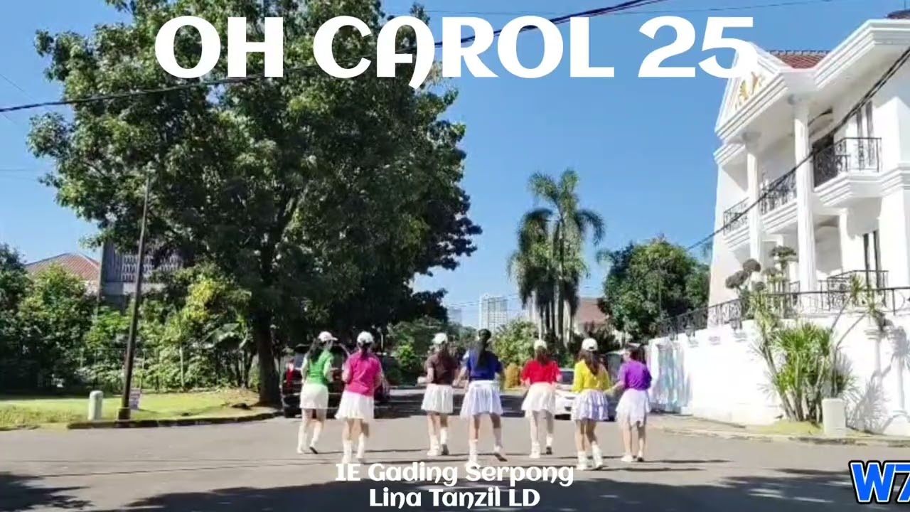 OH CAROL 25 Line Dance (Demo : Lina Tanzil & Friends 1E Gading Serpong) - 140326