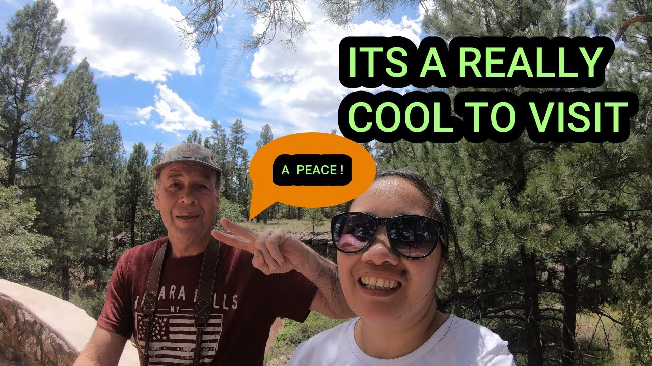 Walnut Canyon National Monument Flagstaff AZ || Visited different cliff rooms  by the Sinagua People