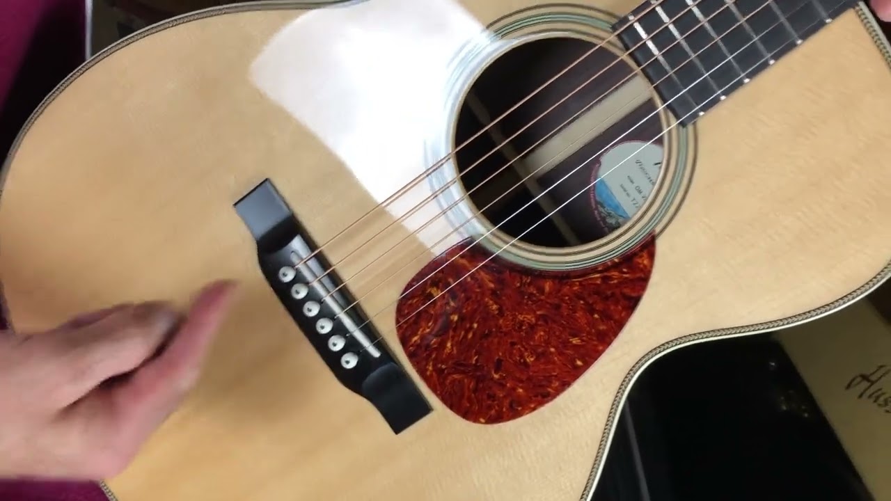 Bourgeois 'Touchstone' Series (Collaboration with Eastman), OM Model Sitka Spruce / Indian Rosewood