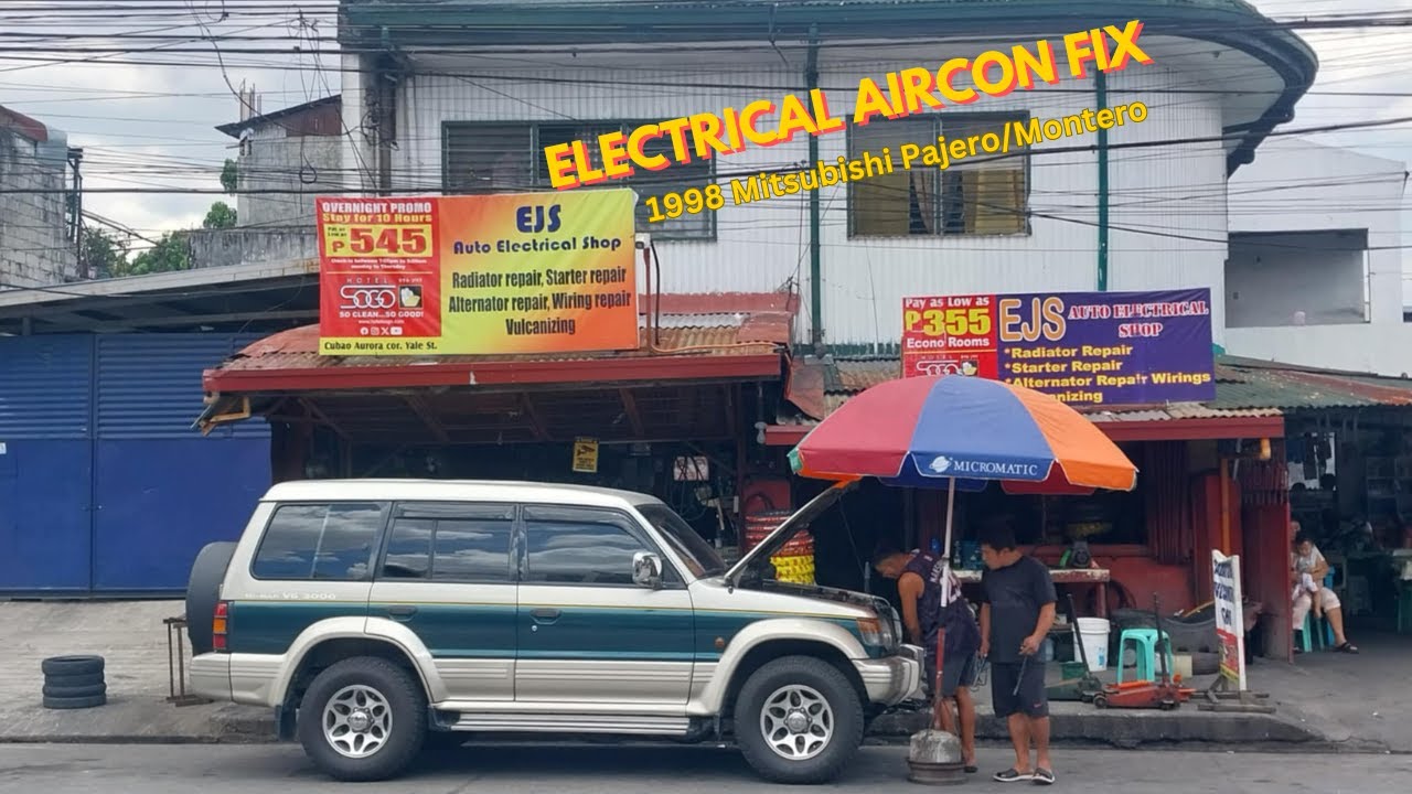 ELECTRICAL WORKS - AIRCON ISSUES ON THE GEN 2 PAJERO/MONTERO