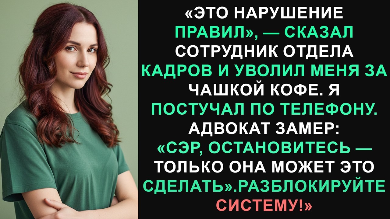 Её уволили из-за чашки кофе — а потом они поняли, кто здесь главный.