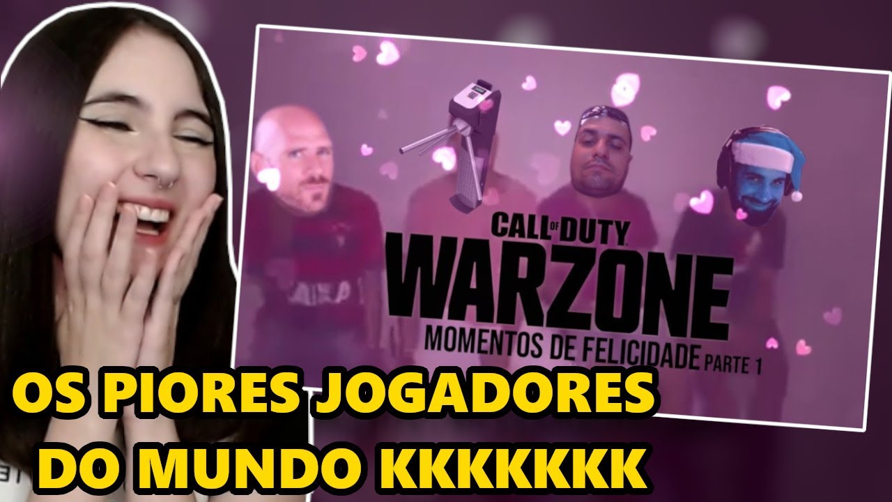 CATIA REAGE A MOMENTOS DE FELICIDADE - COD: WARZONE PT#01